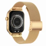 2.01 inch Milanese Steel Strap Bluetooth Call Smart Watch Support Heart Rate Monitoring / Non-invasive Blood Sugar - Image 21