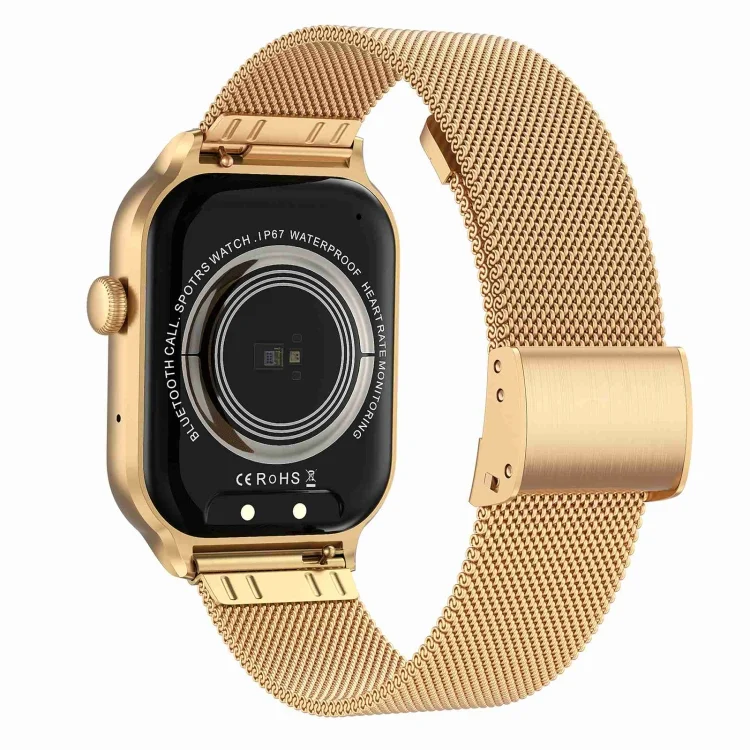 EDA006109001A_2.webp 2.01 inch Milanese Steel Strap Bluetooth Call Smart Watch Support Heart Rate Monitoring / Non-invasive Blood Sugar - Image 21