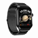 2.01 inch Three-bead Steel Strap Bluetooth Call Smart Watch Support Heart Rate Monitoring / Non-invasive Blood Sugar - Image 20