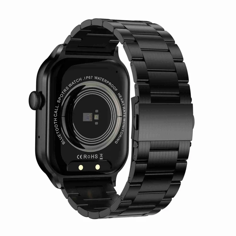 EDA006109901A_2.webp 2.01 inch Three-bead Steel Strap Bluetooth Call Smart Watch Support Heart Rate Monitoring / Non-invasive Blood Sugar - Image 21