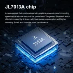 1.43 inch Leather Strap Bluetooth Call Smart Watch Support ECG / Non-invasive Blood Sugar - Image 3