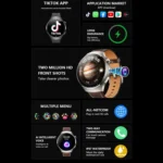 1.53 inch Front Camera Smart Watch Support AI Voice / SIM Card - Image 3