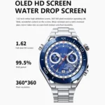 1.53 inch Front Camera Smart Watch Support AI Voice / SIM Card - Image 3