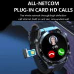 1.53 inch Front Camera Smart Watch Support AI Voice / SIM Card - Image 4