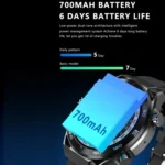 1.53 inch Front Camera Smart Watch Support AI Voice / SIM Card - Image 8