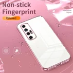 Transparent Plating Fine Hole Phone Case, For Xiaomi Mi 10S, For Xiaomi Mi 11 Lite 4G / 5G - Image 4