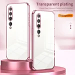 Transparent Plating Fine Hole Phone Case, For Xiaomi Mi 10 5G, For Xiaomi Mi CC9 Pro / Mi Note 10 - Image 2