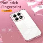 Transparent Plating Fine Hole Phone Case, For Xiaomi 14T, For Xiaomi 14 Ultra - Image 4