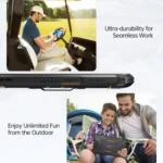 OUKITEL RT6 4G Network IP68/IP69K Rugged Tablet, 10.1 inch Android 13 MediaTek MT8788 Octa Core Support Dual SIM, EU Plug - Image 3