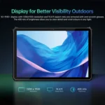 OUKITEL RT6 4G Network IP68/IP69K Rugged Tablet, 10.1 inch Android 13 MediaTek MT8788 Octa Core Support Dual SIM, EU Plug - Image 9