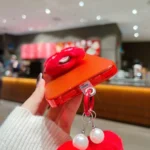 New Year Lion Dance Plush Doll Phone Case, For iPhone XS Max - Image 7