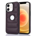 Piano Key Hollow Cutout PU Phone Case, For iPhone 12 / 12 Pro, For iPhone 12 Pro Max