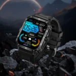 KT71 1.96 inch HD Square Screen Rugged Smart Watch Supports Bluetooth Calls/Sleep Monitoring/Blood Oxygen Monitoring - Image 4