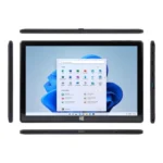 HONGSAMDE 10.1 inch 2 in 1 Tablet PC, Windows 11, Intel Celeron J4105 Quad Core with Keyboard - Image 3
