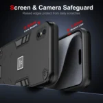 2 in 1 Shockproof Phone Case, For iPhone XS / X, For iPhone XR, For iPhone XS Max, For iPhone 8 Plus / 7 Plus - Image 2