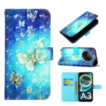 3D Painting Horizontal Flip Leather Phone Case, For Xiaomi Redmi A3, For Xiaomi Redmi Note 13 Pro 4G Global