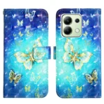 3D Painting Horizontal Flip Leather Phone Case, For Xiaomi Redmi Note 13 4G Global, For Xiaomi Redmi K70E - Image 3