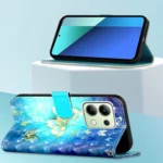 3D Painting Horizontal Flip Leather Phone Case, For Xiaomi Redmi Note 13 4G Global, For Xiaomi Redmi K70E - Image 4