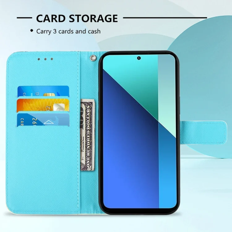 EDA006149803A_4.webp 3D Painting Horizontal Flip Leather Phone Case, For Xiaomi Redmi Note 13 4G Global, For Xiaomi Redmi K70E - Image 5