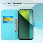 3D Painting Horizontal Flip Leather Phone Case, For Xiaomi Redmi Note 13 Pro 5G Global - Image 5