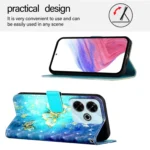3D Painting Horizontal Flip Leather Phone Case, For Xiaomi Redmi 13 4G, For Xiaomi Poco M6 Pro 4G - Image 3