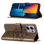 Embossed Butterfly Leather Phone Case, For Xiaomi Redmi Note 13 Pro 4G Global, For Xiaomi Redmi Note 13 4G Global - Image 4