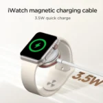 JOYROOM S-IW011 3.5W Magnetic Wireless Charger For Apple Watch Series, Length: 1.2m - Image 2