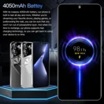 Povo5pro / PU31, 6.53 inch Face Identification Android 8.1 MTK6753 Octa Core, Network: 4G, AI GPT4, Dual SIM - Image 11