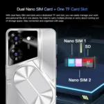 Povo5pro / PU31, 6.53 inch Face Identification Android 8.1 MTK6753 Octa Core, Network: 4G, AI GPT4, Dual SIM - Image 13