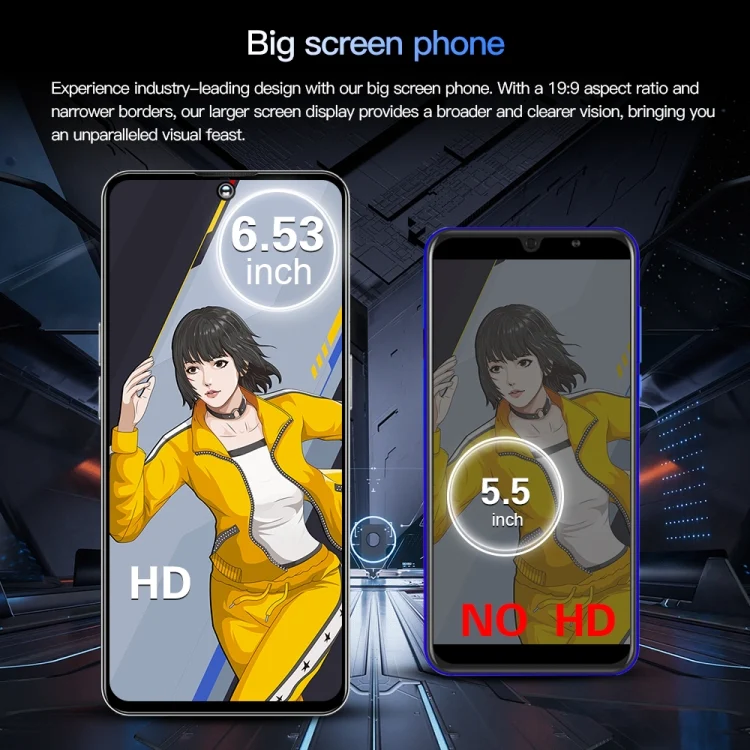 EDA0061584_B14.webp Povo5pro / PU31, 6.53 inch Face Identification Android 8.1 MTK6753 Octa Core, Network: 4G, AI GPT4, Dual SIM - Image 15