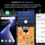 Povo5pro / PU31, 6.53 inch Face Identification Android 8.1 MTK6753 Octa Core, Network: 4G, AI GPT4, Dual SIM - Image 16