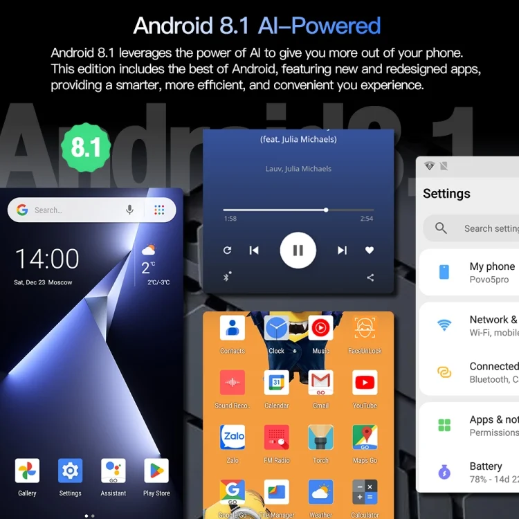 EDA0061584_B15.webp Povo5pro / PU31, 6.53 inch Face Identification Android 8.1 MTK6753 Octa Core, Network: 4G, AI GPT4, Dual SIM - Image 16