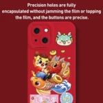 Cartoon Year of the Dragon Chinese Style Silicone Phone Case, For iPhone 15 Pro Max, For iPhone 15 Pro, For iPhone 15 Plus, For iPhone 15, For iPhone 14 Plus, For iPhone 14, For iPhone 14 Pro... - Image 5