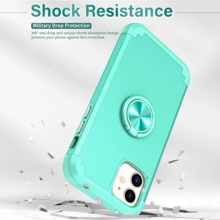 EDA006160004A_4.webp L2 Rotating Ring Holder Magnetic Phone Case, For iPhone 12 / 12 Pro, For iPhone 12 Pro Max, For iPhone 11 - Image 5