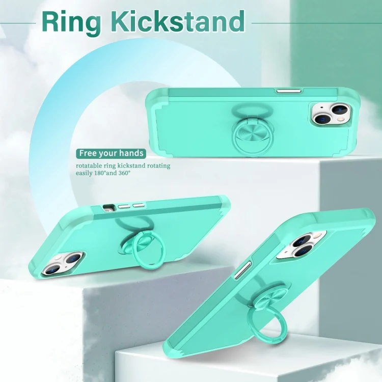 EDA006160013A_3.webp L2 Rotating Ring Holder Magnetic Phone Case, For iPhone 15, For iPhone 14 Plus, For iPhone 14 - Image 4