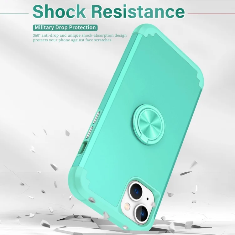 EDA006160013A_4.webp L2 Rotating Ring Holder Magnetic Phone Case, For iPhone 15, For iPhone 14 Plus, For iPhone 14 - Image 5
