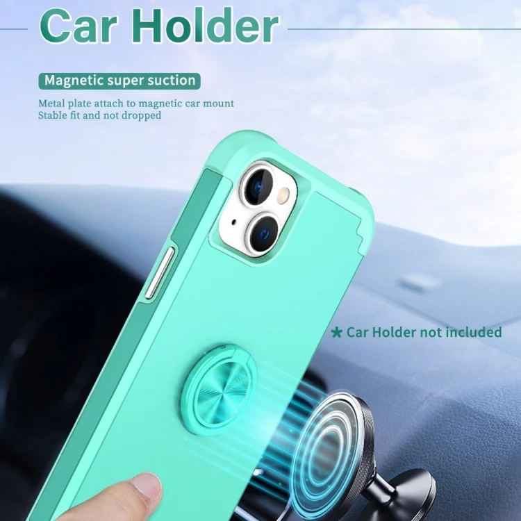 EDA006160013A_5.webp L2 Rotating Ring Holder Magnetic Phone Case, For iPhone 15, For iPhone 14 Plus, For iPhone 14 - Image 6