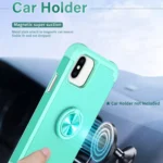L2 Rotating Ring Holder Magnetic Phone Case, For iPhone X / XS, For iPhone XR, For iPhone 8 Plus / 7 Plus - Image 6