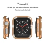 Plating Row Diamond Hollow PC Watch Case - Image 4