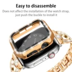 Plating Row Diamond PC Watch Case with Film - Image 5