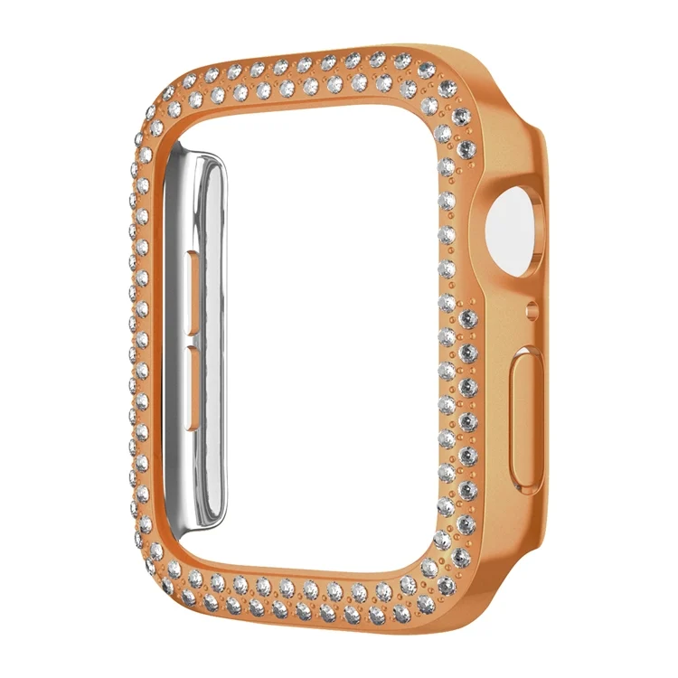 Plating Dual-Row Diamond Hollow PC Watch Case