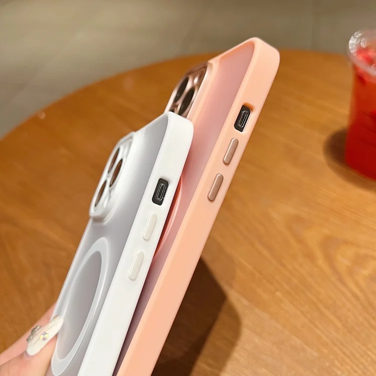 EDA0061656_B1.webp Skin Feel MagSafe Phone Case with Lens Film, For iPhone 13, For iPhone 12, For iPhone 12 Pro Max, For iPhone 12 Pro - Image 2