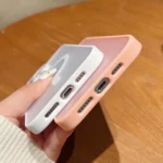 Skin Feel MagSafe Phone Case with Lens Film, For iPhone 13, For iPhone 12, For iPhone 12 Pro Max, For iPhone 12 Pro - Image 4