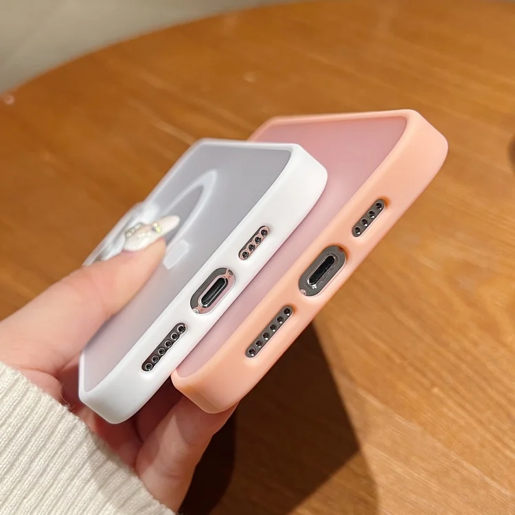 EDA0061656_B3.webp Skin Feel MagSafe Phone Case with Lens Film, For iPhone 13, For iPhone 12, For iPhone 12 Pro Max, For iPhone 12 Pro - Image 4
