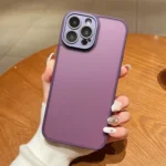 Skin Feel Phone Case with Lens Film, For iPhone 14 Pro, For iPhone 14 Pro Max, For iPhone 13 Pro Max, For iPhone 13 Pro - Image 5
