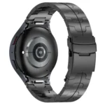 Button Style Stainless Steel Watch Band - Image 4