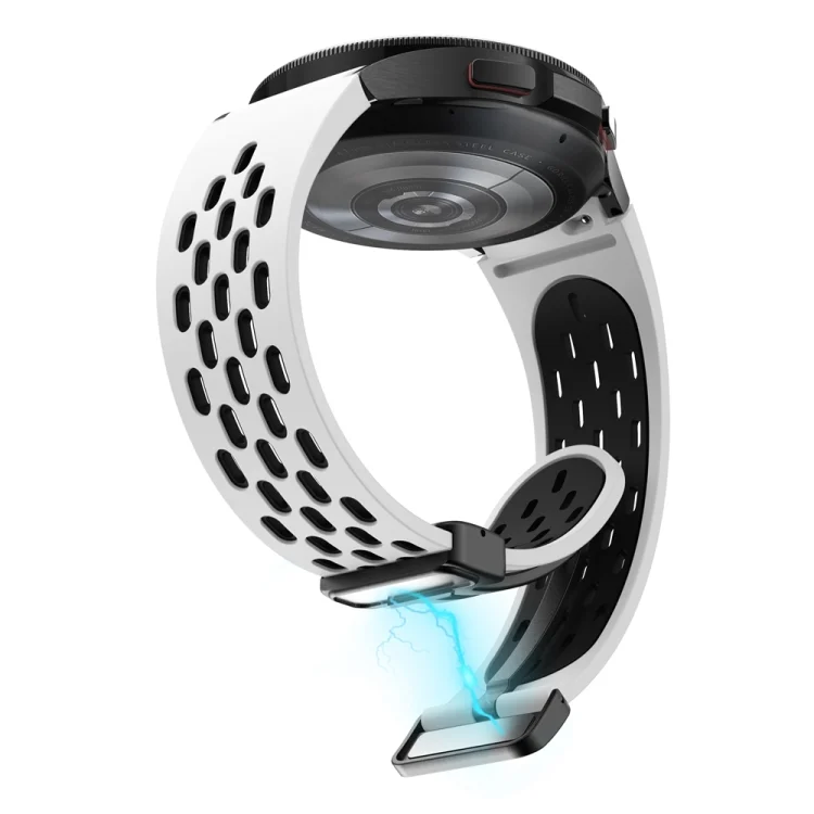 EDA006179001A_3.webp Two Color Magnetic Folding Black Buckle Watch Band - Image 5