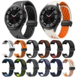 Two Color Magnetic Folding Black Buckle Watch Band - Image 2