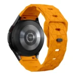 Football Pattern Reverse Buckle Silicone Watch Band - Image 3