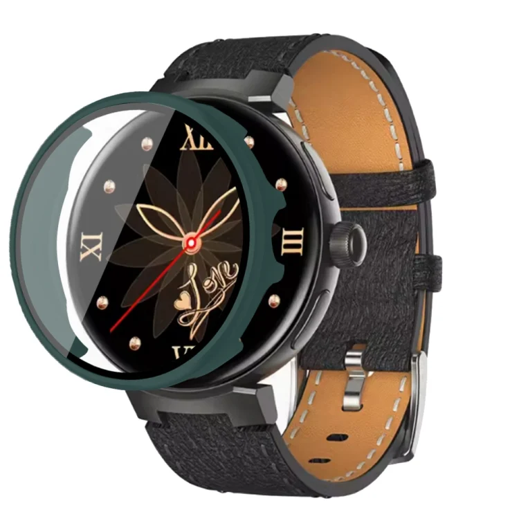 PC + Tempered Film Integrated Watch Protective Case
